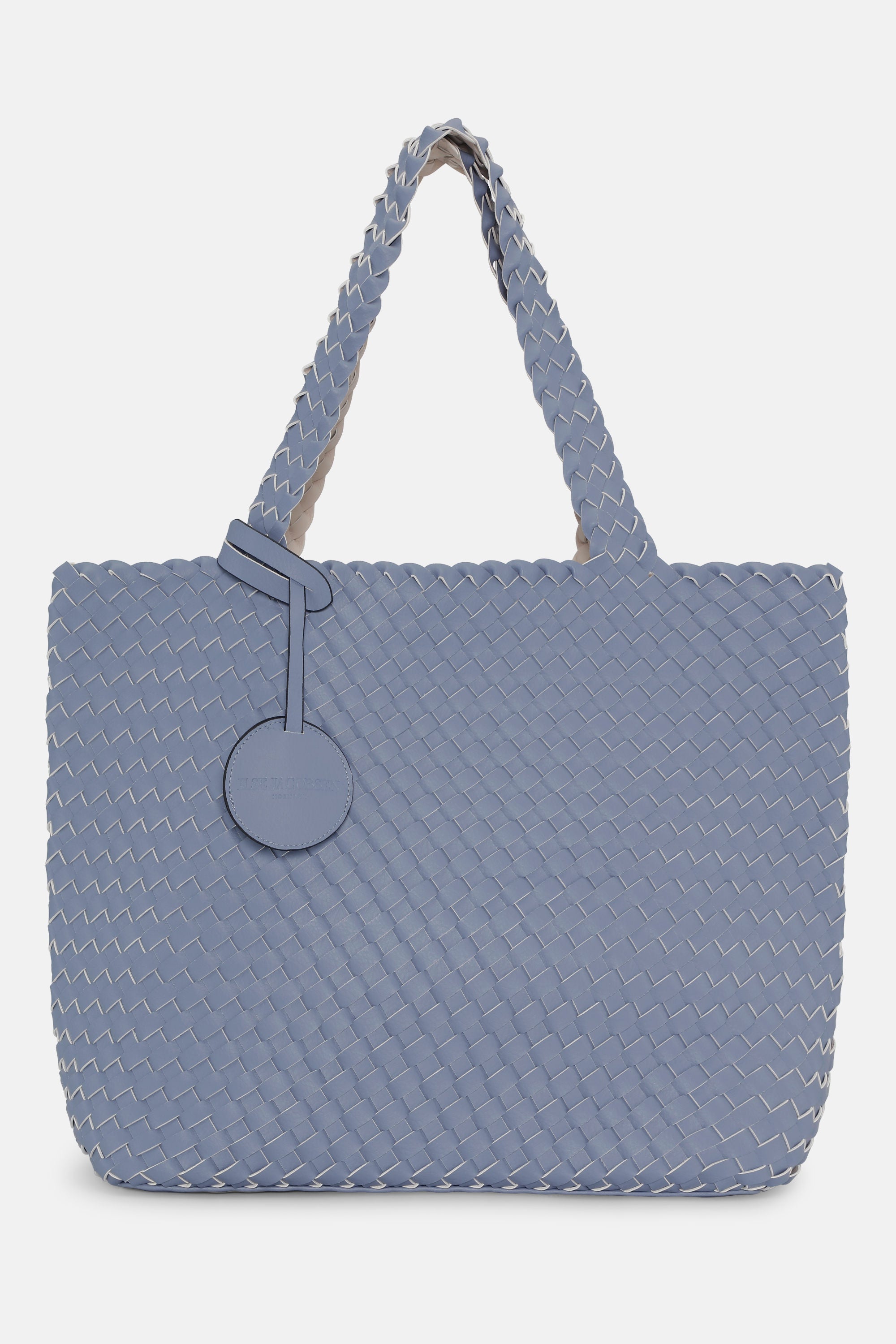 Tote Bag Flätad - Blue Cloud Egg White